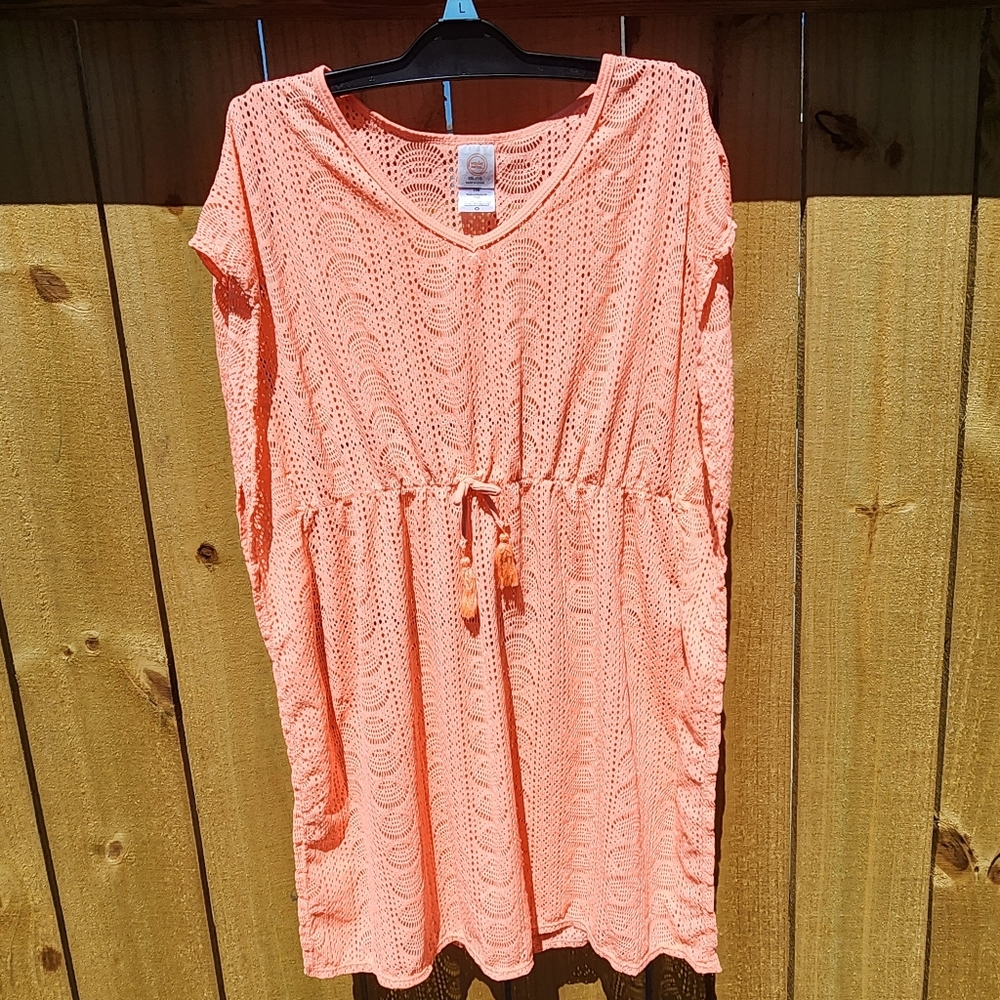 Wonder Nation Girls Beach Swim Coverup Size XXL (18)